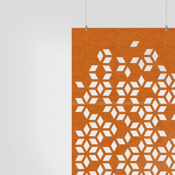 Acoustic Hanging Wall Panel | Room Divider - Stock Harmony Acoustic PET Felt Hanging Room Divider - 2 - Inhabit