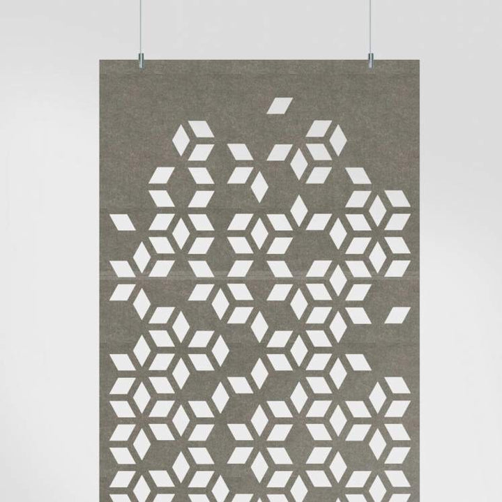 Acoustic Hanging Wall Panel | Room Divider - Stock Harmony Acoustic PET Felt Hanging Room Divider - 3 - Inhabit