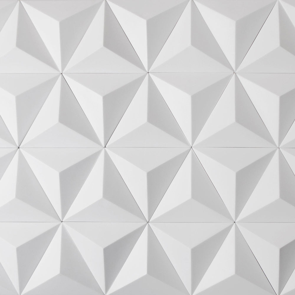 Cast Concrete Tiles - Troika Cast Architectural Concrete Tile - Primer White - 2 - Inhabit